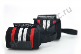 Бинт на кисть руки 30 см минимальной жесткости, красный (BK-158)