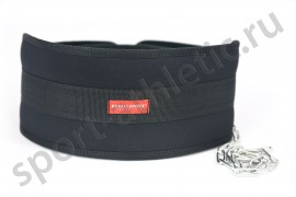 Пояс для утяжеления с цепью черный. Материал - нейлон (NB-190)